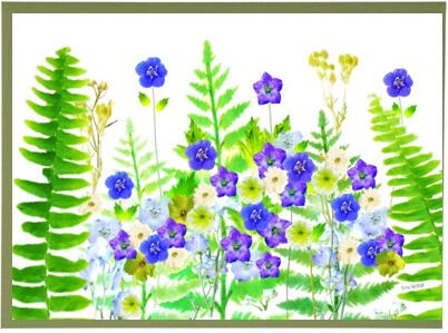 Forest Blooms Frameable Card