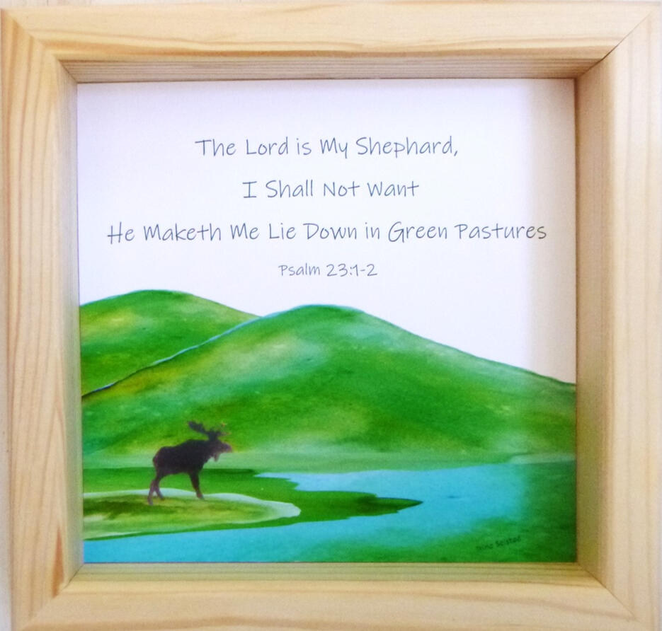 Green Pastures 6x6 Frame