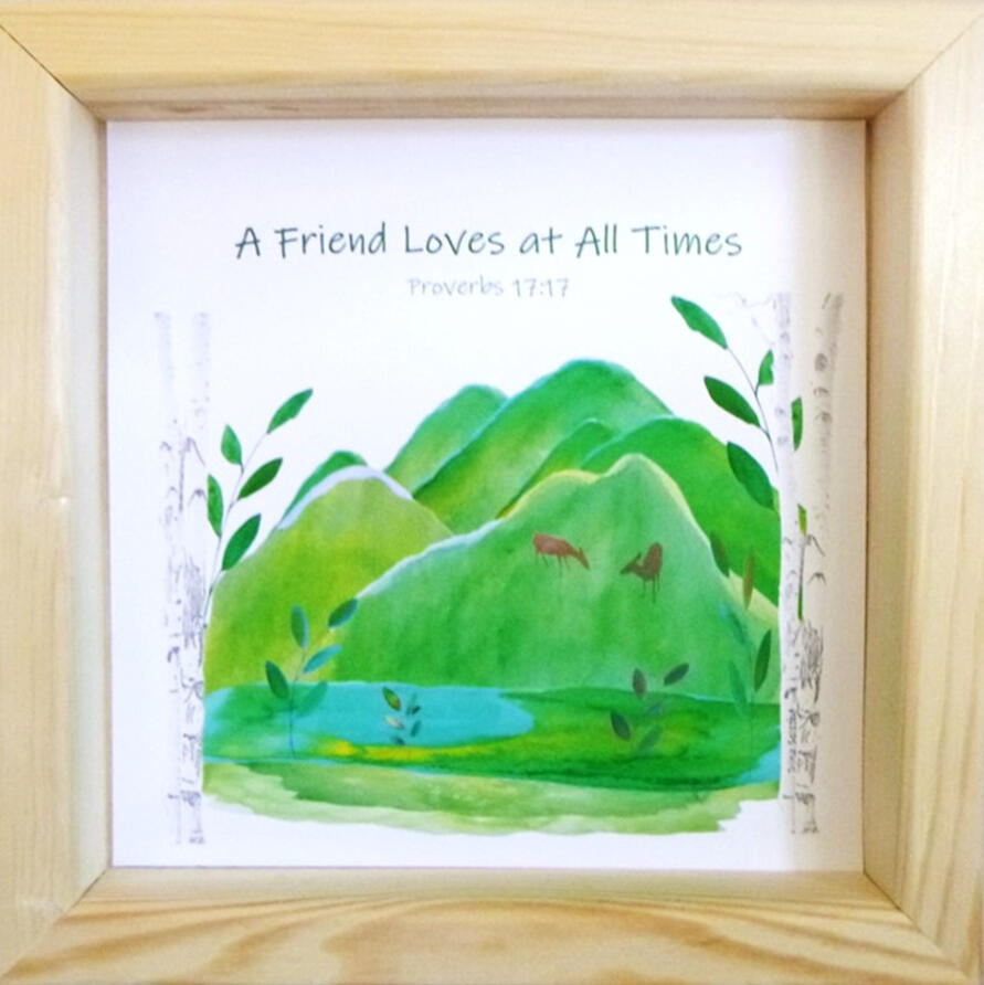 Deer Friends 6x6 Frame