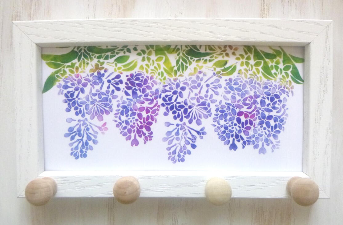 Wild Lilacs Key Holder